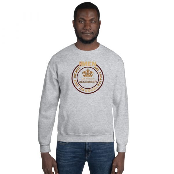 December Birthday Sweatshirt for Men - Image 4