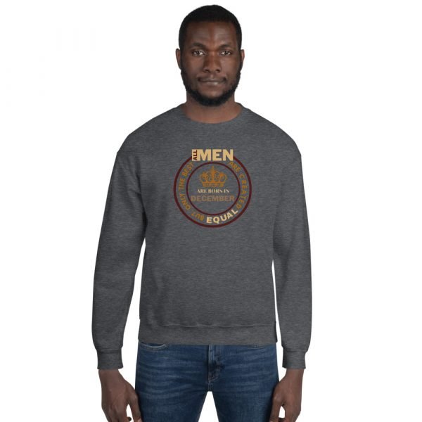 December Birthday Sweatshirt for Men - Image 3